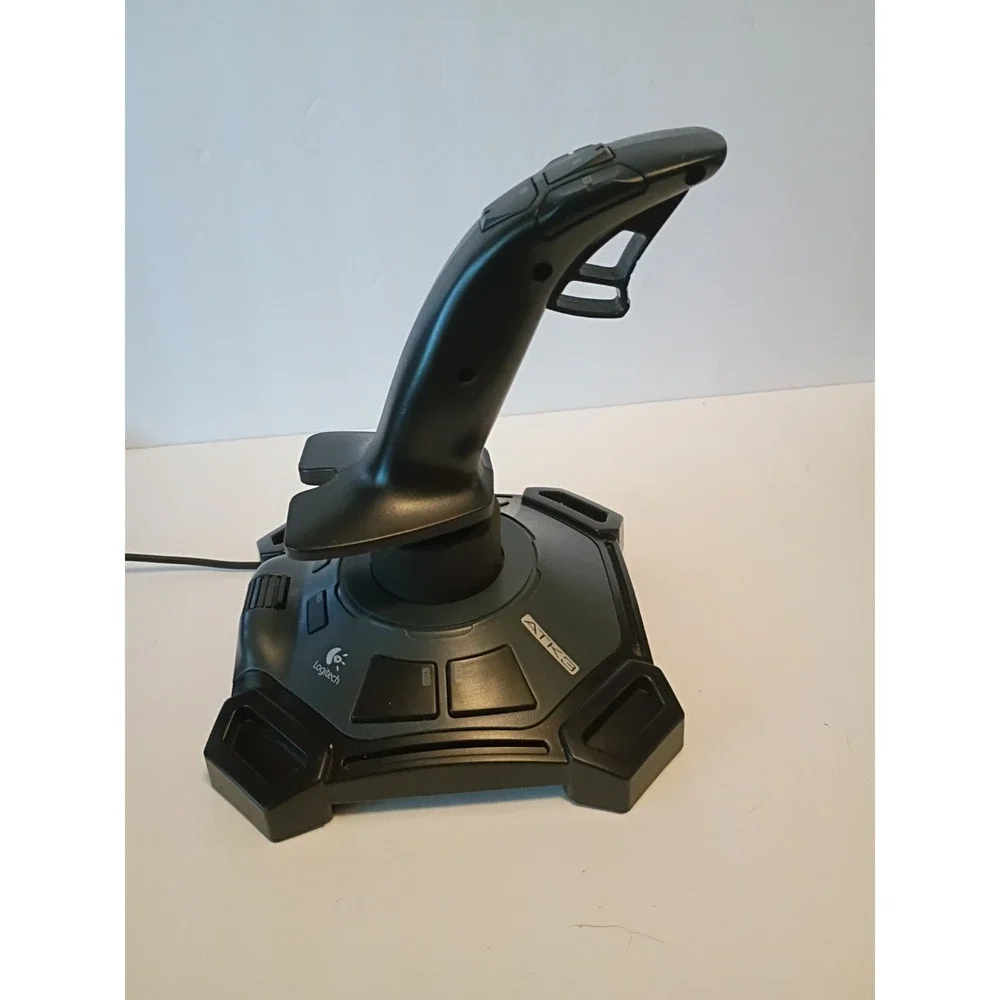 Logitech Attack 3 Joystick ATK3 Flight Stick Control USB PC Controller